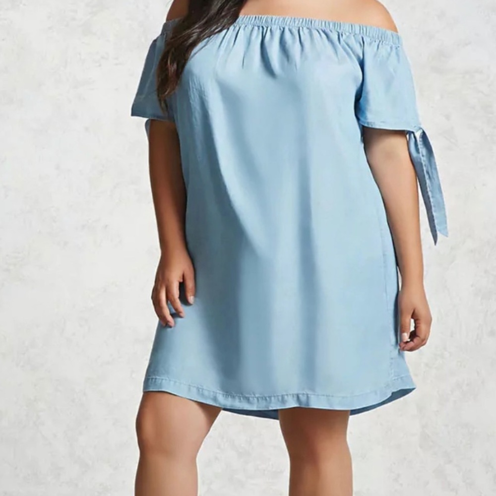Forever 21 chambray dress